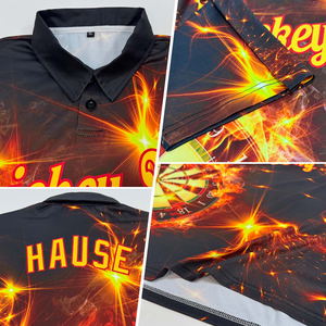 เสื้อโปโลผู้ชายผ้าโพลีเอสเตอร์คอตตอนรุ่นใหม่ล่าสุด รับสั่งทำโลโก้ด้วยเทคนิคการพิมพ์แบบซับลิเมชั่น - Product Image 6