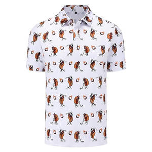 Polos de golf pour hommes sur mesure, en polyester, polos de golf pour hommes de qualité supérieure - Product Image 2