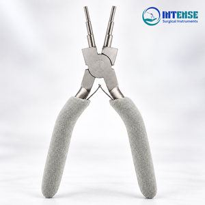 Pince à boucler les fils professionnelle en deux étapes, en acier inoxydable, pour la fabrication de bijoux, outil de pliage et de façonnage, instruments chirurgicaux intensifs - Product Image 1