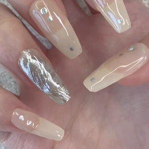 Gel pour ongles de qualité salon 100% réel coréen, autocollants pour ongles en gel, manucure en gros, certifié végétalien, sans cruauté, argent - Product Image 4