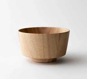 Tazón de Madera de Jujube Premium, Hecho a Mano, Estilo Japonés, para Sopa o Arroz, Ecológico, Sostenible, Vajilla de Madera Oscura para Cocina - Product Image 5