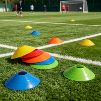 Lot de cônes d'agilité en PE pour l'entraînement sportif de football en gros