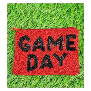 กระเป๋าลูกปัดใส่เหรียญทำด้วยมือสำหรับ Gameday-กระเป๋าขนาดเล็กและกะทัดรัดสำหรับการใช้งานในชีวิตประจำวัน - Product Image 5