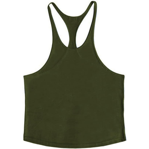 Men’s <b>Stringer</b> Tank Top, Y-Back Muscle Gym <b>Vest</b>, Sleeveless Bodybuilding Workout T-Shirt for Fitness Training and Athletic Wear - Product Image 3