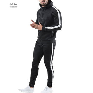 Conjunto Deportivo para Hombre, Talla XXL, Elástico, Poliéster y Spandex, Dos Piezas, Transpirable, Ropa Deportiva de Invierno - Product Image 1
