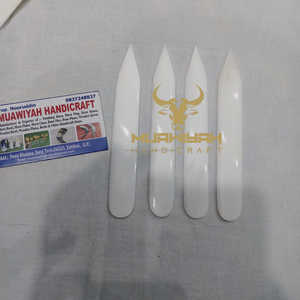 High Quality <b>Bone</b> <b>Knife</b> <b>Handle</b> Paper Folding Folder Eco-Friendly Polished Handmade Paper Creasing Tool MUAWIYAH HANDICRAFT - Product Image 1