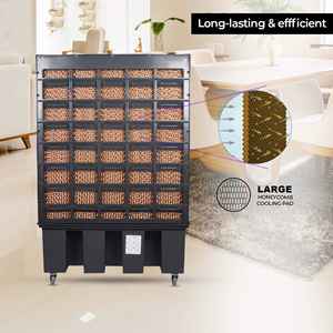 <b>Air</b> <b>cooler</b> for shop GLOSTER 100 LTR <b>AIR</b> <b>COOLER</b> (ALU) with Strong Airflow for Tents Outdoor Parties & Commercial Use - Product Image 4