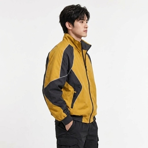 Veste coupe-vent pour homme, de haute qualité, légère, respirante, imperméable, coupe-vent, hiver, à capuche, réversible, séchage rapide - Product Image 4