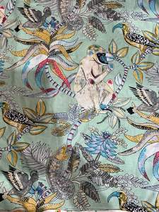 Screen Printed Lightweight Cotton Cambric Fabric Soft Indian Animal Print for Boys Girls Apparel Quilting Home Projects Bags - Product Image 4