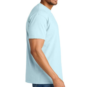 T-shirt à manches courtes et col rond hypoallergénique de qualité supérieure avec poche poitrine gauche - Product Image 2