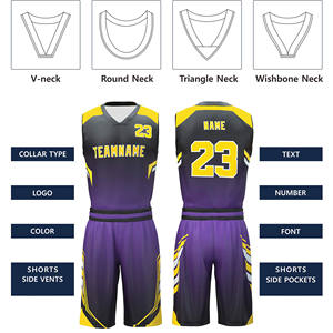 Uniforme de Baloncesto Personalizado para Hombre, Camiseta y Pantalones Cortos con Logotipo Personalizado, Ropa Deportiva para Entrenamiento de Baloncesto - Product Image 5