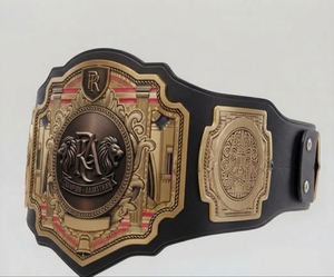 Champion Belt Unisex Durable 2cm Thickness High Waist Zinc Alloy 2.2m Length Nylon Lining Straight Form Custom Equipment - Product Image 4