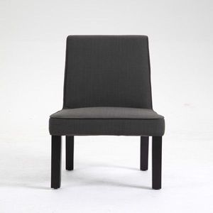 Set di 2 sedie da pranzo Parsons, imbottite in schiuma, rivestimento sfoderabile e lavabile, gambe in legno massello - Product Image 5