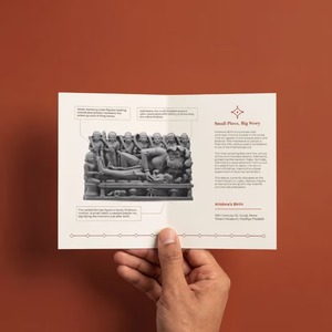 Escultura del Nacimiento de Krishna del Siglo X, Réplica de Arte de Templo Hindú de Janmashtami - Product Image 4
