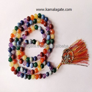 Jap Mala en Améthyste Naturelle 8mm, Perles de Cristal de Quartz, Pierre Précieuse, Fait Main, Thérapeutique, Technique Sculptée, Porte-bonheur, Fête Religieuse - Product Image 6
