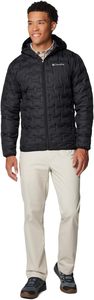 <b>Men's</b> Lightweight Windproof Casual Packable Quilted Puffer Jacket Waterproof Winter Hooded Storage <b>Pouch</b> - Product Image 4