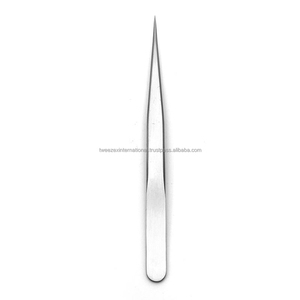 Pinzas para Pestañas Antimagnéticas de Acero Inoxidable para Extensiones de Pestañas, Herramienta Profesional para Extensiones de Pestañas 605 - Product Image 1