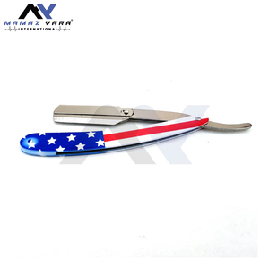 Navajas de Barbero OEM ODM, Navaja Recta de Acero Inoxidable Premium, Afeitadora Manual Profesional para Salón, Navaja de Afeitar con Recubrimiento de Papel - Product Image 2