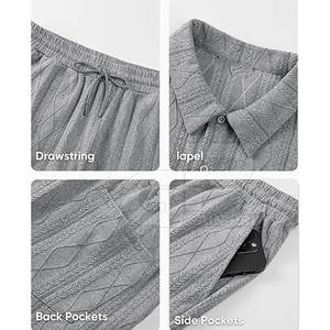 ชุดกางเกงขาสั้นผู้ชายแบบสวมใส่สบาย เหมาะสำหรับออกกำลังกาย วิ่ง ออกกำลังกายในฤดูร้อน และสวมใส่ลำลองทุกวัน - Product Image 6