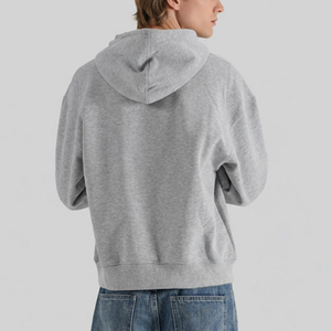 Custom Printed Heavyweight Cotton Hoodie Oversized Unisex Vintage <b>Washed</b> Pullover Sweatshirt Streetwear Wholesale - Product Image 2