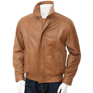 เสื้อแจ็คเก็ตหนังแฟชั่นลำลองสำหรับผู้ชาย - กันน้ำและเป็นมิตรกับสิ่งแวดล้อม พร้อมตัวเลือกโลโก้ด้านหน้า เสื้อคลุมฤดูหนาวสำหรับใส่ในชีวิตประจำวันและสตรีทแวร์ - Product Image 1