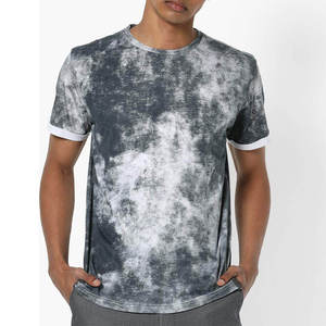 Camisetas de Hombre Extra Grandes de Algodón 100% Tejido, Diseño Nuevo, Alta Calidad, Lavado Ácido, Más Vendidas, Gran Oferta - Product Image 1
