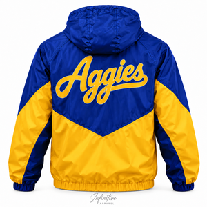 Chaqueta Anorak con Capucha Personalizada, Cortavientos con Media Cremallera, Ropa Deportiva con Bloques de Color, Marca Privada, Venta al por Mayor, Fabricante OEM - Product Image 2