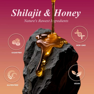 Palitos de miel de fresa con etiqueta personalizada OEM, con Shilajit y miel natural, sabor a fresa, suplemento dietético diario. - Product Image 4