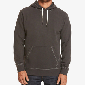 Sweat à capuche brodé personnalisé pour homme, en polaire épaisse, chaud, décontracté, streetwear, entraînement, gym, hiver - Product Image 3