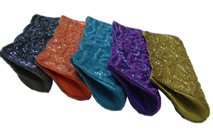 Beaded Clutch Bag Evening Party Sparkling Embellished Handbag in Blue Teal Purple <b>Red</b> Gold Colors - Product Image 4