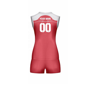 Ladies Printed Breathable Netball Uniform Set Short Sleeve 100% Polyester Durable Training & Match Sportswear - Product Image 1