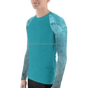 Rash Guard à manches longues de haute qualité pour hommes nouveauté Rash Guard imprimé personnalisé multifonctionnel - Product Image 4