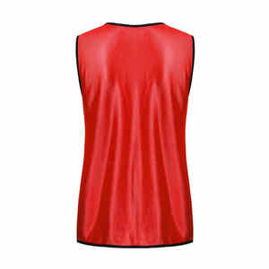 Chalecos de Entrenamiento Personalizados por el Fabricante, Color Sólido, Transpirables, con Impresión Digital, de Secado Rápido, Petos de Fútbol Baratos, Petos de Malla para Fútbol, OEM - Product Image 3