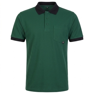 Nouveau Maillot d'été pour Homme à Manches Courtes, Décontracté, avec Empiècements et Couleurs Assorties, en Polyester, Grande Taille, Sport, Service OEM - Product Image 3