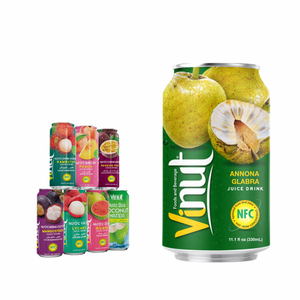 Annona Glabra Juice 330ml Fábrica de Vietnam Bebidas sin azúcar OEM/ODM Etiqueta privada Muestra gratis Precio al por mayor disponible - Product Image 1