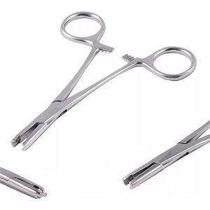 Pince à ancrage cutané de qualité supérieure A+ avec logo personnalisé, étanche, en acier inoxydable allemand, pour piercing corporel et maquillage permanent - Product Image 2
