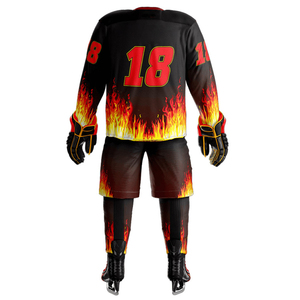 Uniformes de Hockey sobre Hielo de Último Diseño y Alta Calidad, Cortos, Transpirables, de Secado Rápido, Personalizados para Equipos Deportivos, Unisex, Precios al por Mayor - Product Image 5