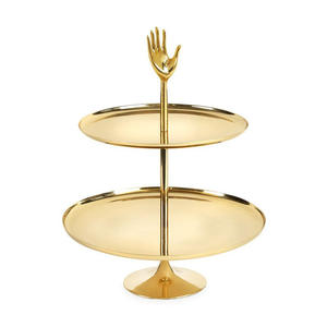 Soporte para Pastel de Acero Inoxidable de Alta Gama, Ecológico, Superficie Pulida Lisa, Vajilla de Lujo para Eventos - Product Image 3