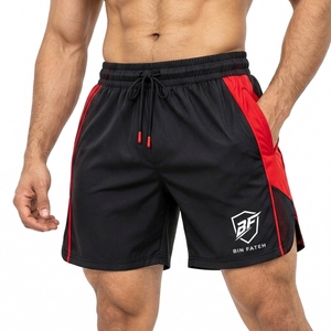 Short de sport confortable pour homme, idéal pour l'entraînement athlétique, la remise en forme, la course à pied, la musculation et les exercices quotidiens. - Product Image 6