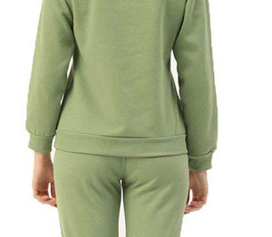 ชุดวอร์มออกกำลังกายลำลองสำหรับผู้หญิงแบบสั่งทำขายส่งปี 2026 ระบายอากาศได้ดี เป็นมิตรกับสิ่งแวดล้อม ผลิตจากผ้าฟลีซ เหมาะสำหรับวิ่งจ๊อกกิ้งและเล่นกีฬา - Product Image 2