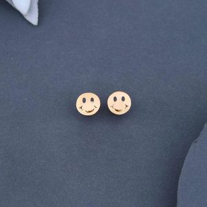 Smiley <b>Stud</b> <b>Earrings</b> Cute Happy Face Design Fashion Jewelry Stylish Daily Wear Accessory for Women <b>Girls</b> Gift - Product Image 2