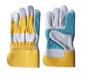 Gants de sécurité industriels en cuir de vachette renforcé de haute qualité, anti-vibration, anti-statique, avec manchette respirante et flexible - Product Image 1