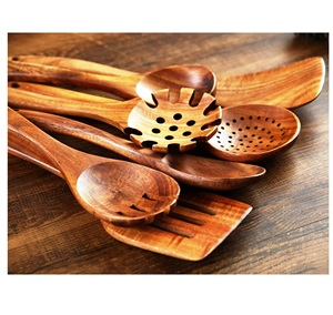 Utensilios para Ensaladas Hechos a Mano, Ecológicos, Aptos para Lavavajillas, para Cocina, Hechos en India - Product Image 6