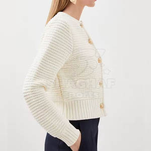 Cárdigan de Mujer, Tejido Suave, Manga Larga, Estilo Casual para Uso Diario, Moda de Invierno - Product Image 3