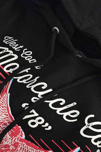 Sudadera con Capucha ''SOSH 4'' para Hombre, Sudadera de Forro Polar con Estampado de la Costa Oeste - Product Image 3