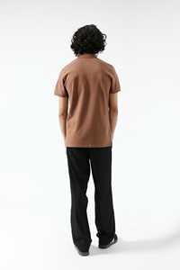 เสื้อโปโลแขนยาวคอปกแบบมีลาย 210gsm สีพื้น ปรับแต่งได้ ชายเสื้อผ่าข้าง สำหรับผู้ชาย - Product Image 4