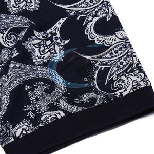 Chemise pour homme en coton et polyester tricoté, unie, respirante, décontractée, coupe ajustée, manches courtes - Product Image 6