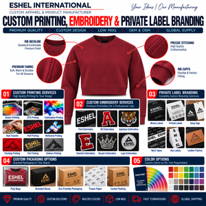 Usine de sweat-shirts courts pour vêtements personnalisés avec logo, OEM, ODM et commandes en gros, avec options 100% coton pour les acheteurs mondiaux - Product Image 4