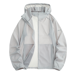 High Quality Custom <b>Men</b> Lightweight Waterproof Windbreaker Jacket Hooded Breathable Outdoor Tactical Casual Sport <b>Coat</b> <b>Men</b> - Product Image 2