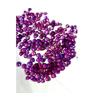 โรโดไลต์การ์เนตธรรมชาติ 1717 ชิ้น ขนาด 4x3 มม. 5x3 มม. 6x4 มม. รูปไข่ 2 มม. 2.5 มม. 3 มม. ทรงกลม 6x3 8x4 มม. ทรงมาร์คีส์ น้ำหนัก 375 กะรัต จำนวน 1 ล็อต ราคา 263 ดอลลาร์สหรัฐ - Product Image 6